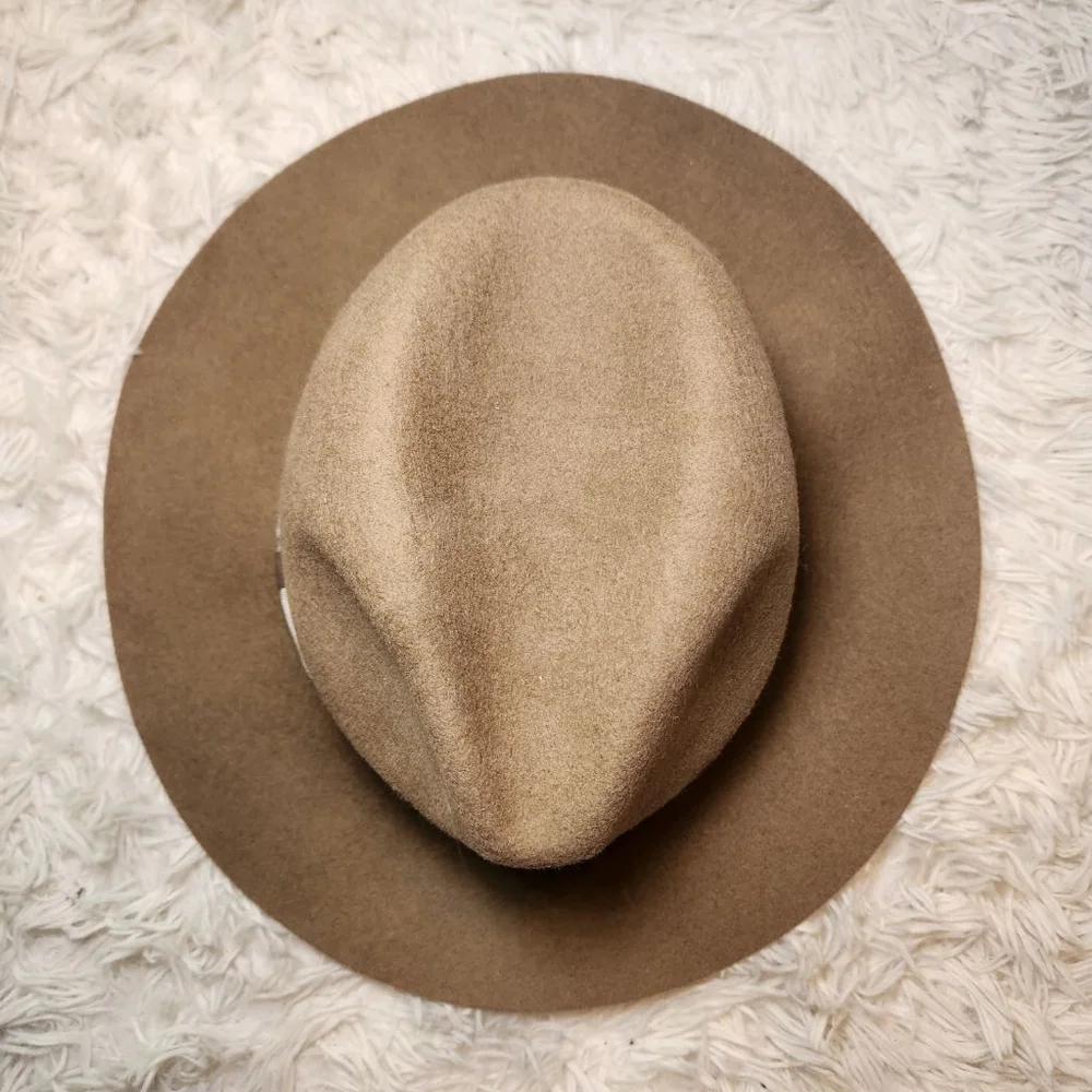 Lack of Color Wool Felt Rancher Fedora Hat - Picture 3 of 6